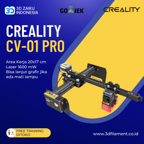 Mesin Laser Engraving Cutting Creality CV-01 Pro Laser Dioda Autofocus